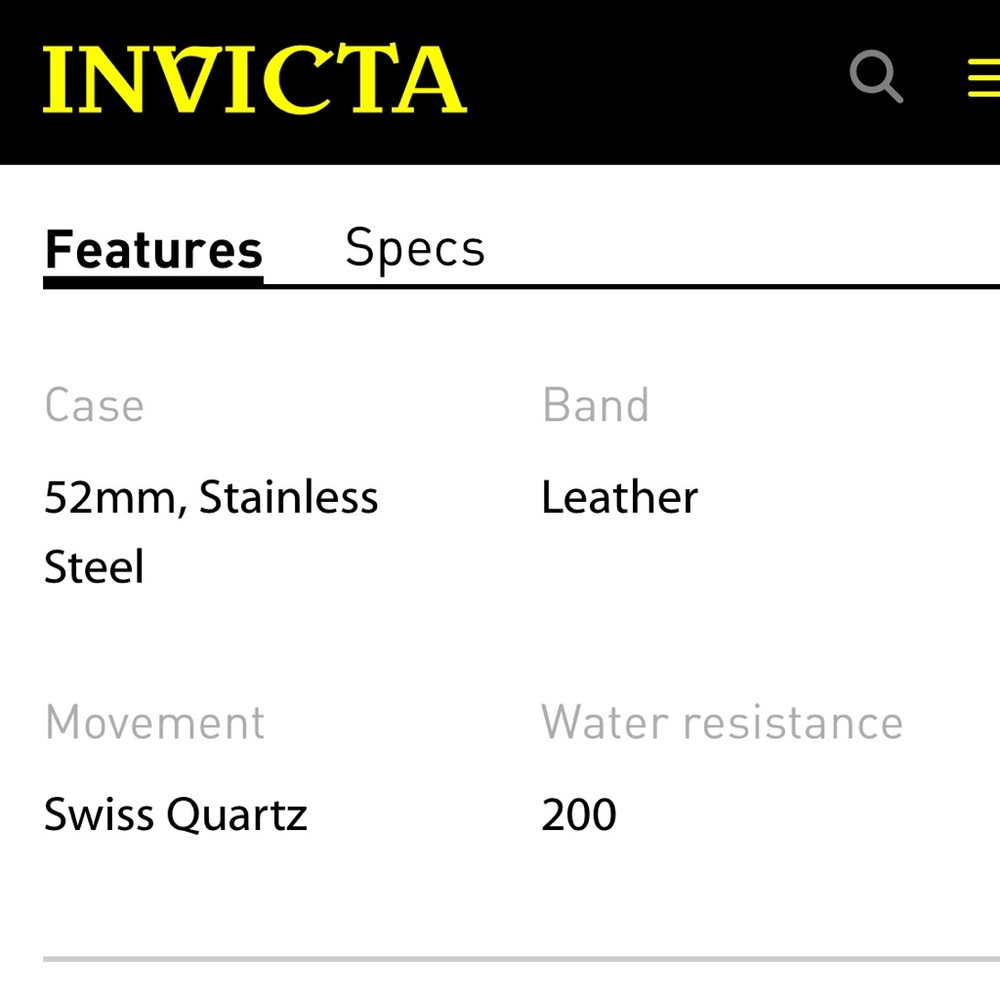 Invicta Reserve Men’s Watch - Picture 11 of 12